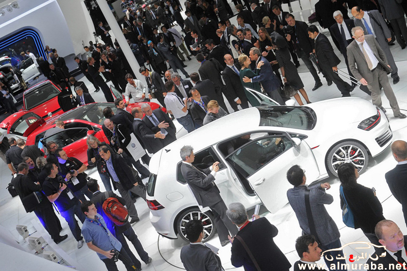 فولكس فاجن جي تي اي 2013 تنطلق في معرض باريس للسيارات Volkswagen Golf GTI 2013 11